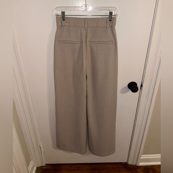 Abercrombie Tailored Wide Leg Pants - Picture 4 of 5